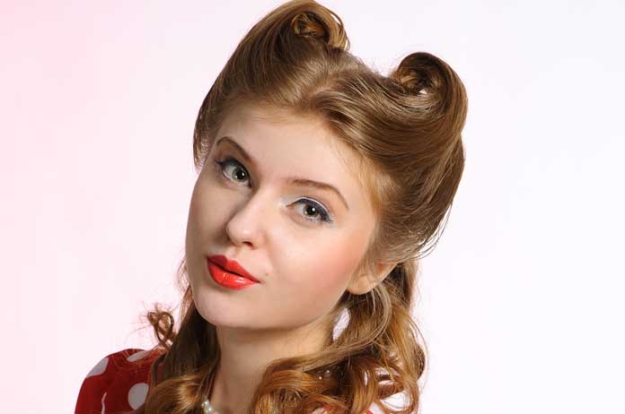 1920-60s hairstyles for long hair