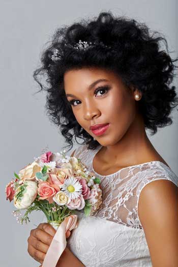 Black Wedding Hairstyles for African American Women 09