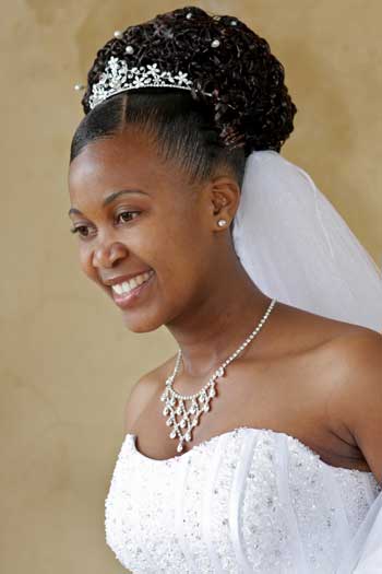 Black Wedding Hairstyles for African American Women 12