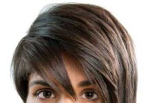 triangle face shape hairstyles female