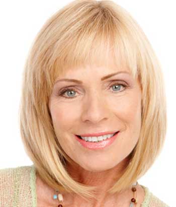 Bangs hairstyles for women over 60