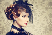 Timeless Old Hollywood Hairstyles: A Modern Woman’s Guide Glamorous woman wearing a classic Old Hollywood hairstyle with high-volume glossy waves.